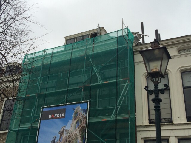 Foto op home pagine bij renovatie en onderhoud